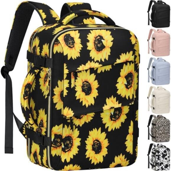 Carry on Backpack for Women Floral main image 4